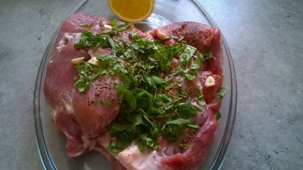 Bylinkovo-citrónové morčacie stehno (fotorecept) - obrázok 2