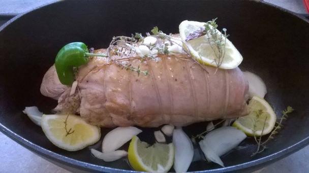 Bylinkovo-citrónové morčacie stehno (fotorecept) - obrázok 4