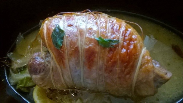 Bylinkovo-citrónové morčacie stehno (fotorecept) - obrázok 5