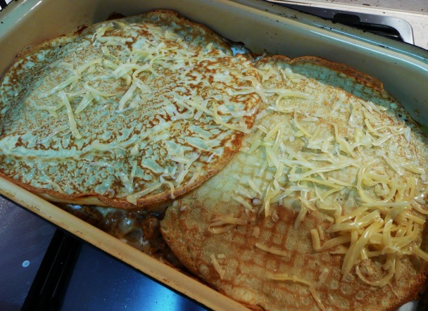 Palacinkové lasagne (fotorecept) - obrázok 7