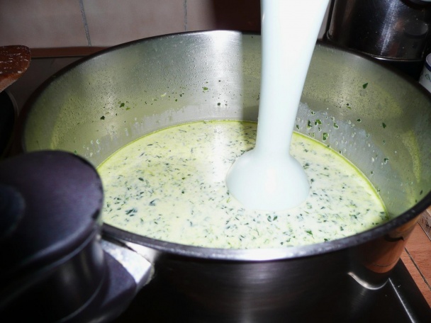 Kuracie soté v špenátovej omáčke (fotorecept) - obrázok 4