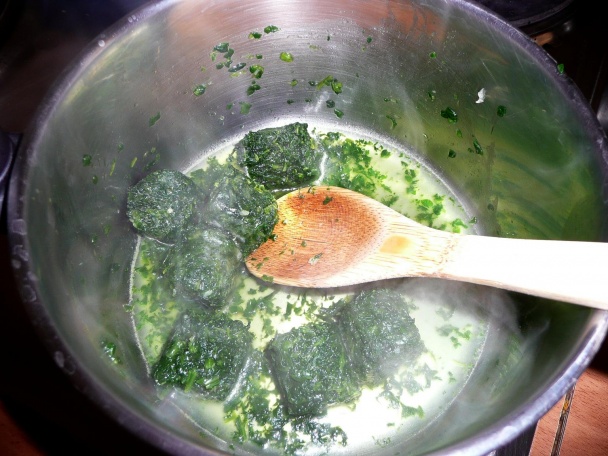 Špenátové taštičky plnené (fotorecept) - obrázok 1