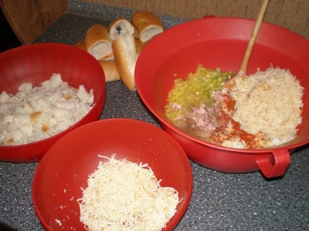 Zapekané plnené rožky (fotorecept) - obrázok 7