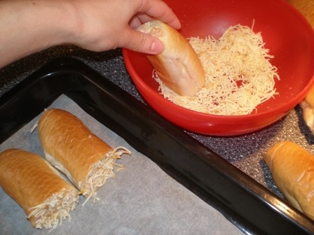 Zapekané plnené rožky (fotorecept) - obrázok 9