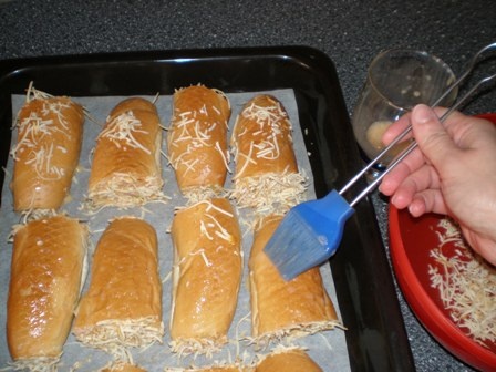 Zapekané plnené rožky (fotorecept) - obrázok 11