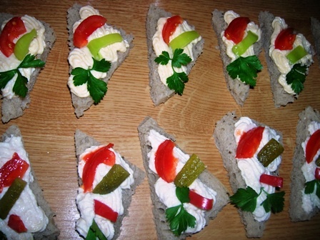 Chlebíkové trojuholníky (fotorecept) - obrázok 6