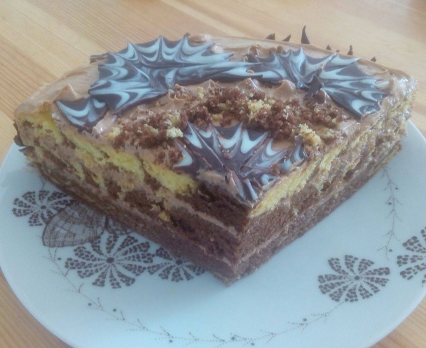 Čokoládová torta (fotorecept) - obrázok 6