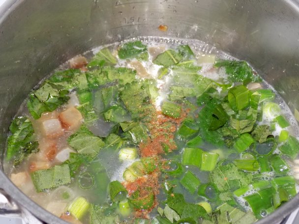 Krúpová polievka so žihľavou (fotorecept) - obrázok 5