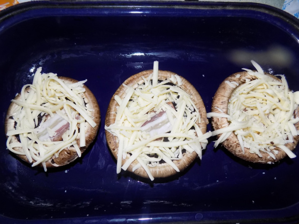 Plnené šampiňóny portobello (fotorecept) - obrázok 3