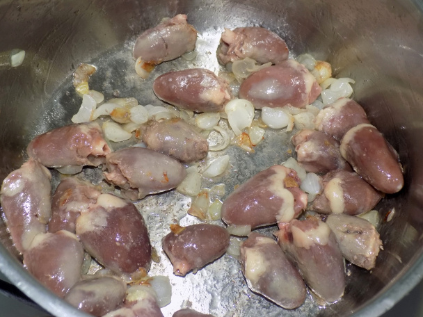 Kuracie srdiečka na zelenine (fotorecept) - obrázok 2