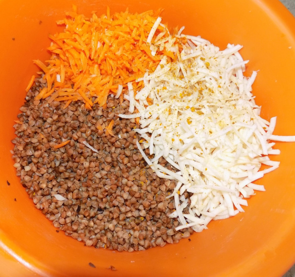 Pohánkový šalát so zeleninou (fotorecept) - obrázok 2