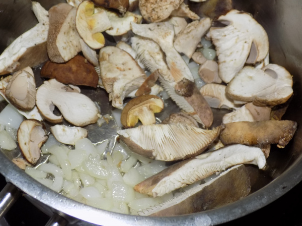 Pohánka s hubami a rukolou (fotorecept) - obrázok 2