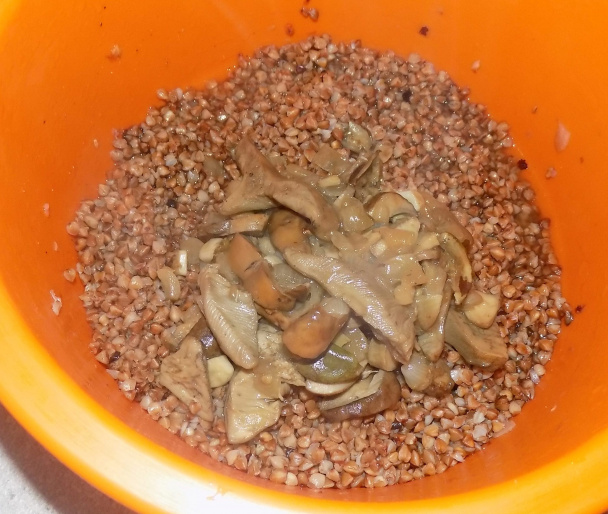 Pohánka s hubami a rukolou (fotorecept) - obrázok 4