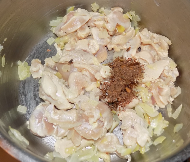 Špagetová tekvica s kuracím mäsom (fotorecept) - obrázok 4