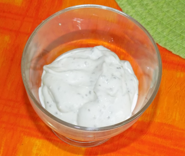 Jogurtový pohár s ľanovými semienkami (fotorecept) - obrázok 2