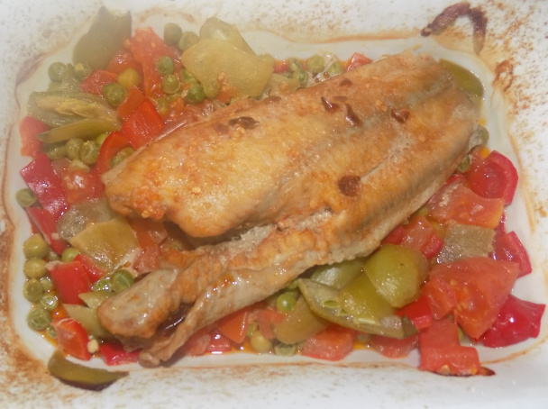 Ryba zapečená so zeleninou a kuskusom (fotorecept) - obrázok 3