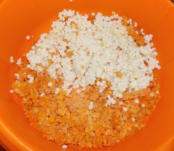 Šalát z červenej šošovice s tarhoňou a mungo klíčkami (fotorecept) - obrázok 3