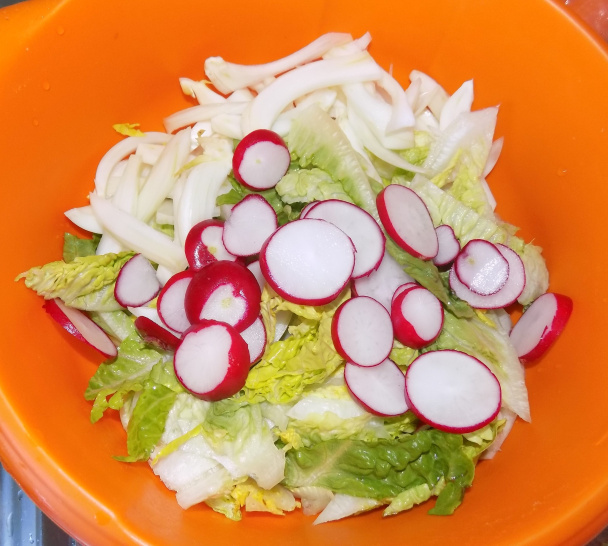 Zeleninový šalát s feniklom (fotorecept) - obrázok 1