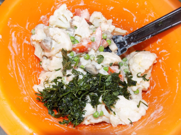 Karfiolový šalát (fotorecept) - obrázok 7