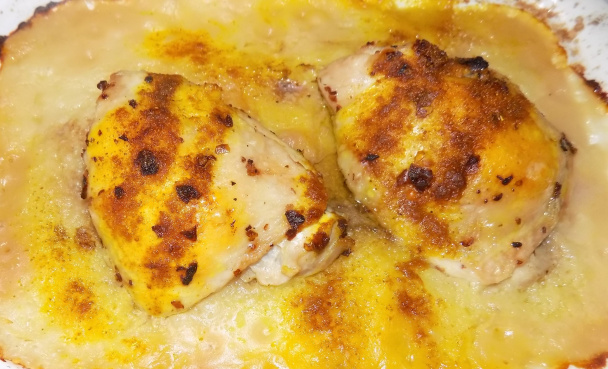 Kuracie stehná pečené so zemiakovo-kapustovou prílohou (fotorecept) - obrázok 6