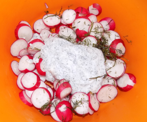 Reďkovkový šalát s kôprom a makom (fotorecept) - obrázok 3