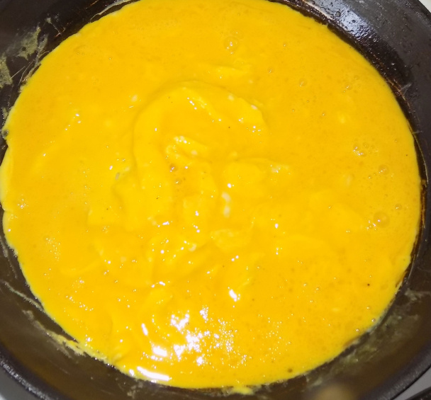 Omeleta s brokolicou a kuracím mäsom (fotorecept) - obrázok 5