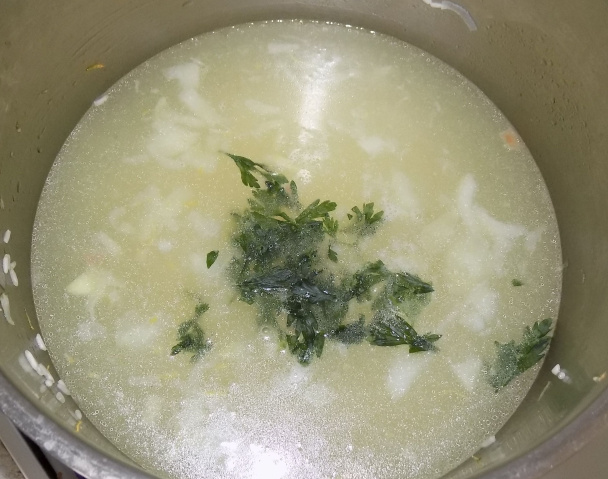 Ryžová polievka so špargľou a hráškom (fotorecept) - obrázok 4