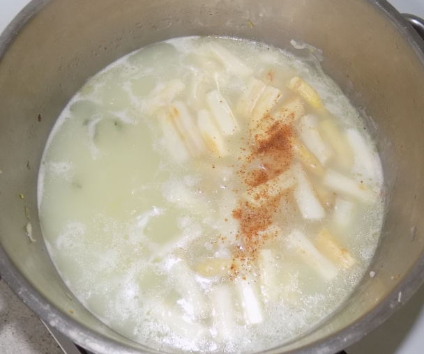 Ryžová polievka so špargľou a hráškom (fotorecept) - obrázok 5