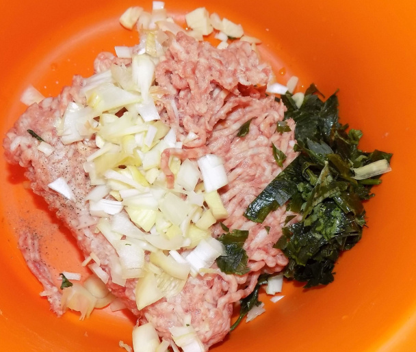 Pečená ryža s mäsovými guľkami (fotorecept) - obrázok 3