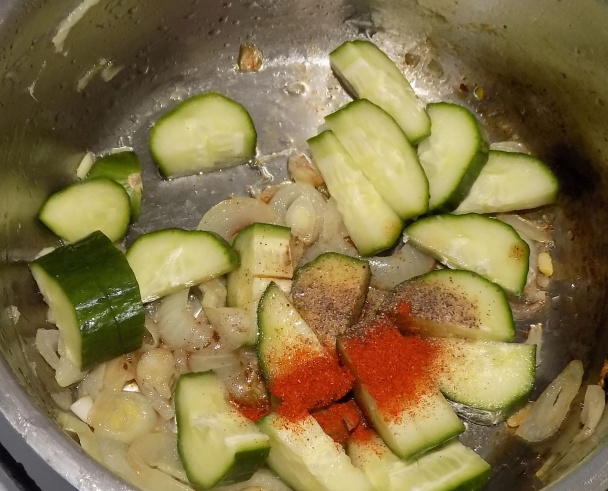 Cestoviny s uhorkovou omáčkou (fotorecept) - obrázok 3
