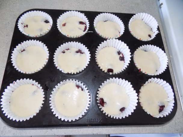 Čerešňové muffiny (fotorecept) - obrázok 4