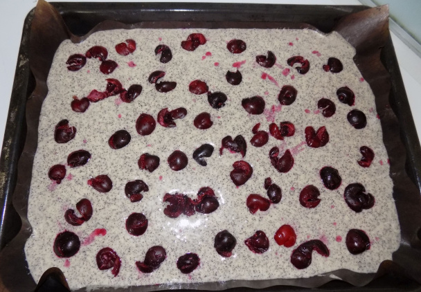 Makovo-čerešňový koláč (fotorecept) - obrázok 3