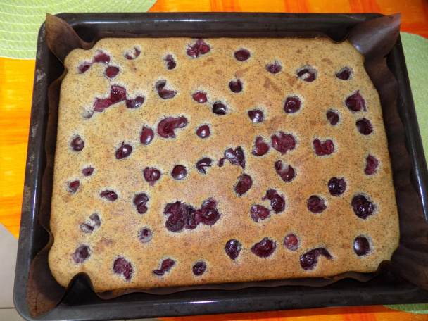 Makovo-čerešňový koláč (fotorecept) - obrázok 4