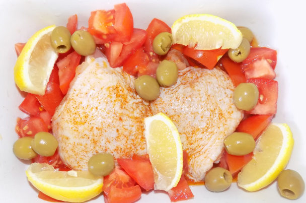 Kuracie nôžky na olivách a citróne (fotorecept) - obrázok 3