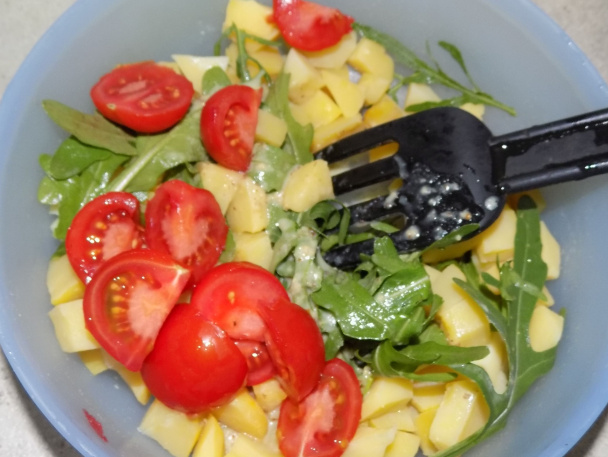 Zemiakovo-zeleninový šalát (fotorecept) - obrázok 3