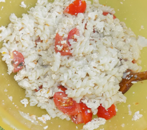 Cestoviny s bazalkovým tofu (fotorecept) - obrázok 4