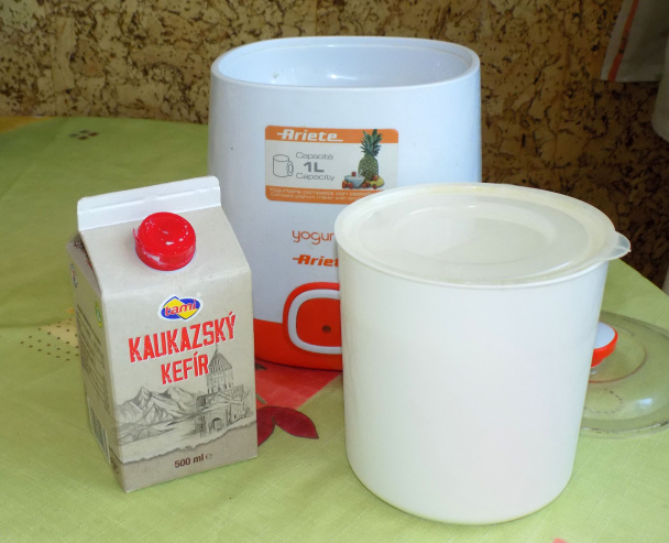 Kefír/acidofilné mlieko z jogurtovača - obrázok 1