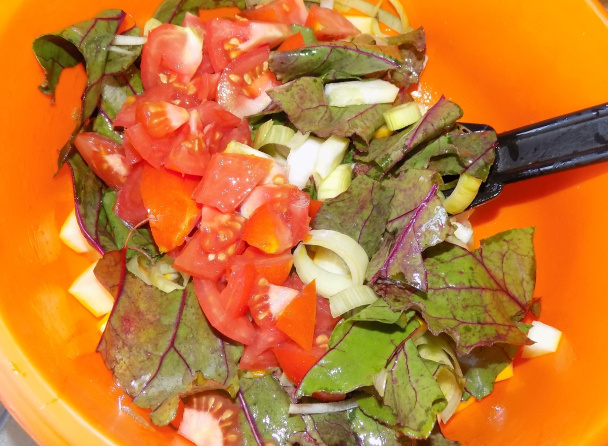Šalát z cviklových listov (fotorecept) - obrázok 3