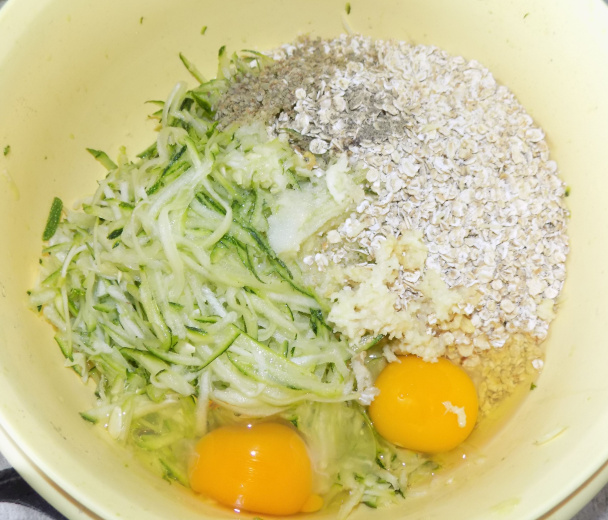 Cuketové placky s ovsenými vločkami (fotorecept) - obrázok 2