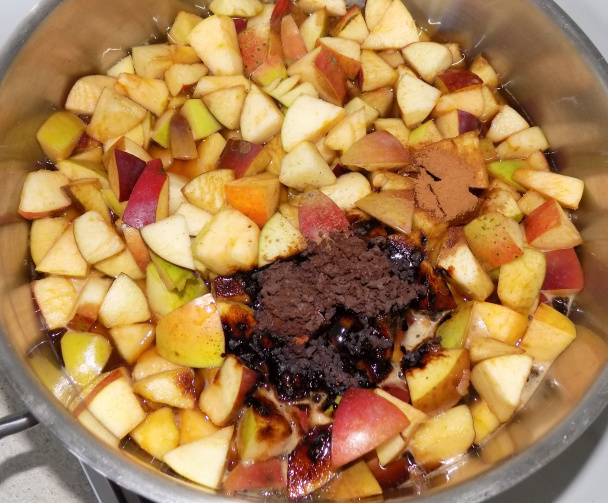 Jablká zavarené s kávou (fotorecept) - obrázok 2