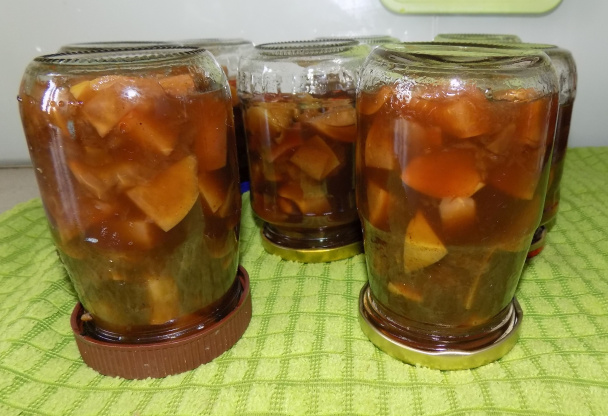 Jablká zavarené s kávou (fotorecept) - obrázok 5