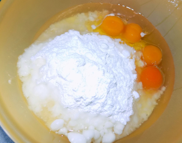 Koláč z oranžovej dyne/tekvice s černicami (fotorecept) - obrázok 2