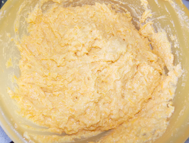 Koláč z oranžovej dyne/tekvice s černicami (fotorecept) - obrázok 3