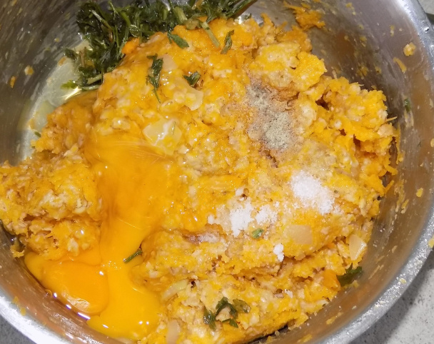 Fašírky z oranžovej tekvice (fotorecept) - obrázok 3