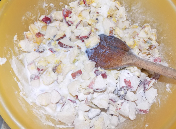 Jablkové smažienky (fotorecept) - obrázok 3