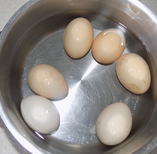 Vajcia nakladané v octe (fotorecept) - obrázok 1