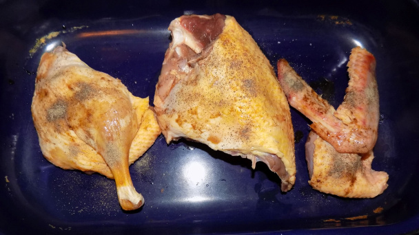 Kačka pečená na jablkách (fotorecept) - obrázok 1