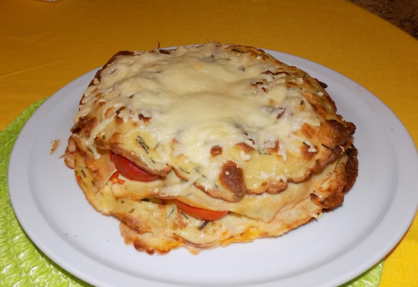 Palacinková torta s paradajkami (fotorecept) - obrázok 7