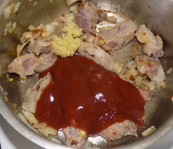 Špagetová tekvica s bravčovým mäsom (fotorecept) - obrázok 3