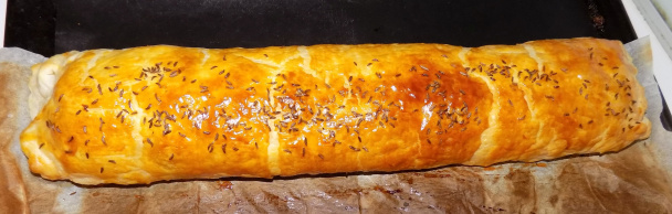 Slaná roláda s cviklou a kyslou kapustou (fotorecept) - obrázok 7